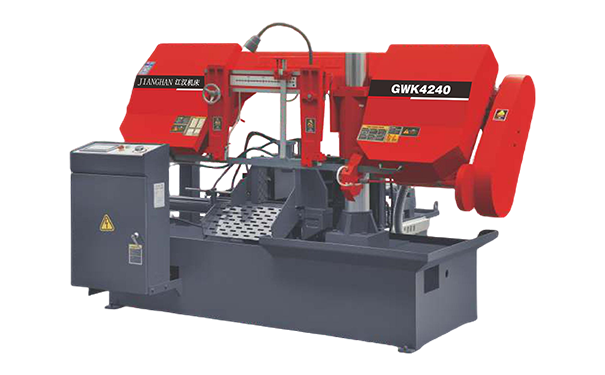 隆安GWK4240数控双柱卧式带锯床