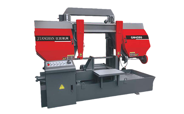 隆安GW4260双柱龙门卧式带锯床
