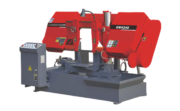 隆安GW4240双柱卧式带锯床